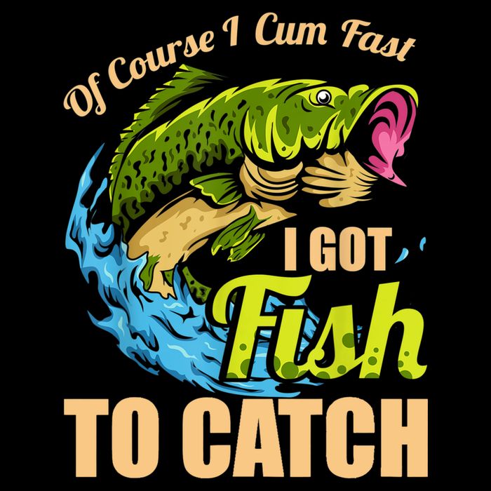 Mens Of Course I Come Fast I Got Fish To Catch Fishing Gifts Impact Tech Backpack