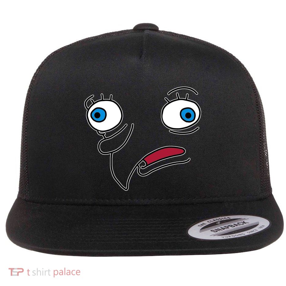 Mocking meme Flat Bill Trucker Hat