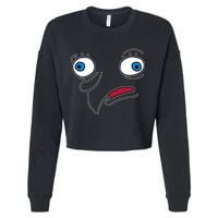 Mocking meme Cropped Pullover Crew