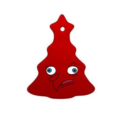 Mocking meme Ceramic Tree Ornament