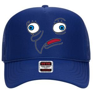 Mocking meme High Crown Mesh Back Trucker Hat