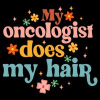 My Oncologist Does My Hair Chemotherapy Cancer Survivor Cooling Performance Crew T-Shirt