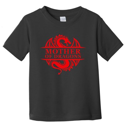 Mother of Dragons Mom Mother's Day Dragon Family Outfit Toddler T-Shirt