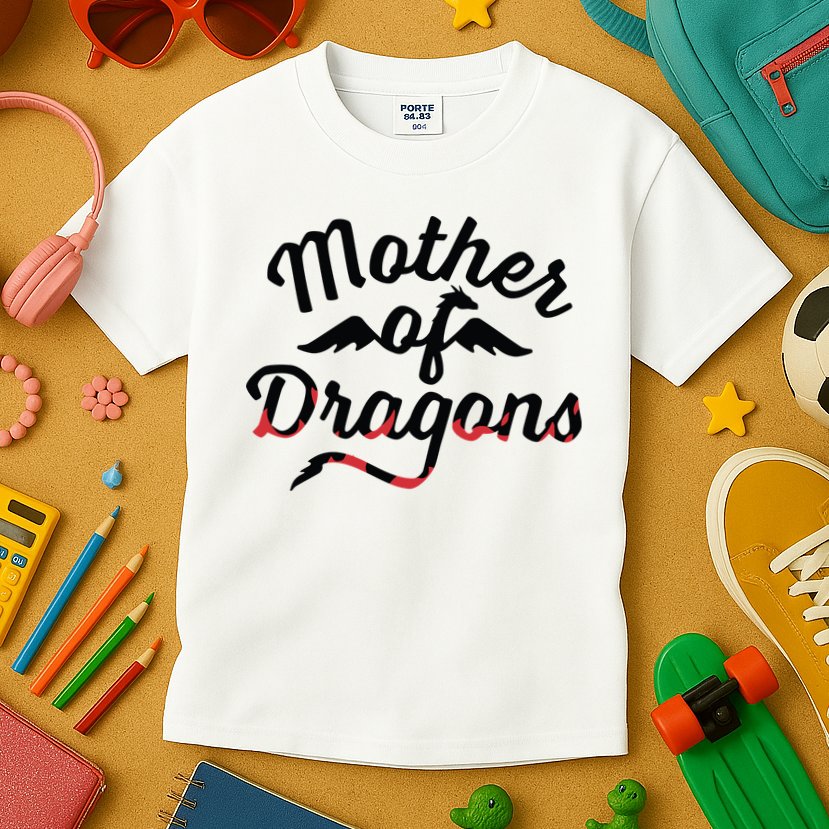 Mother Of Dragons Kids T-Shirt