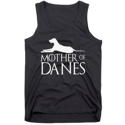 Mother of Danes funny Great Dane Tank Top