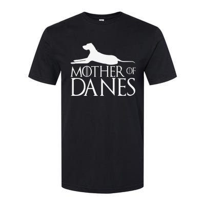 Mother of Danes funny Great Dane Softstyle CVC T-Shirt