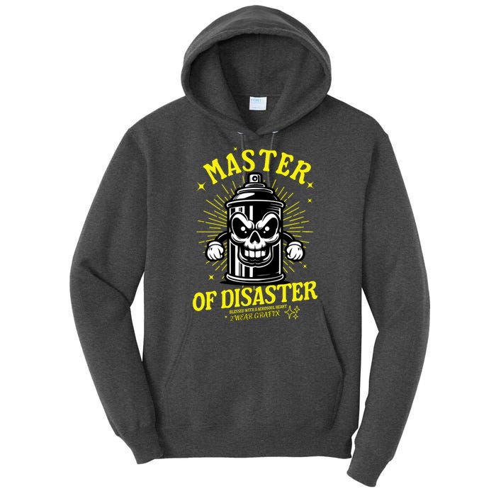 Master Of Disaster Graffiti Can Mascot Tall Hoodie