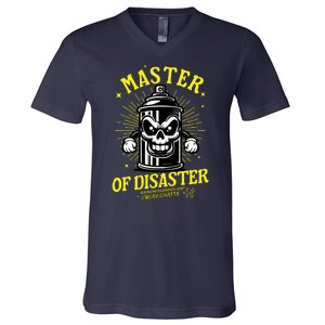 Master Of Disaster Graffiti Can Mascot V-Neck T-Shirt