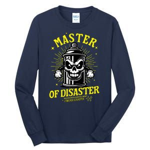 Master Of Disaster Graffiti Can Mascot Tall Long Sleeve T-Shirt