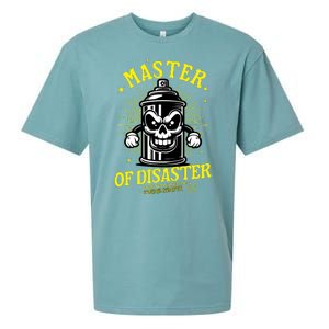 Master Of Disaster Graffiti Can Mascot Sueded Cloud Jersey T-Shirt