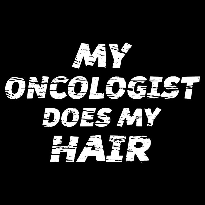 My Oncologist Does My Hair Women's Crop Top Tee