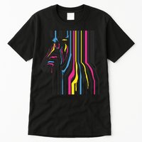 Modern Abstract Zebra Tall T-Shirt