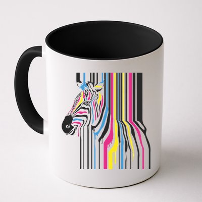 Modern Abstract Zebra Mug
