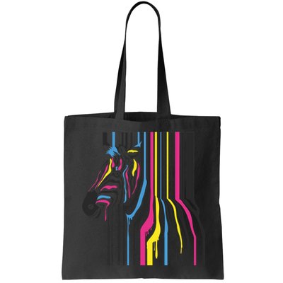Modern Abstract Zebra Bag