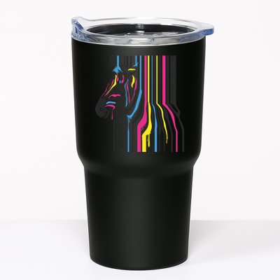 Modern Abstract Zebra Tumbler