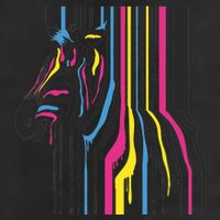 Modern Abstract Zebra Tumbler