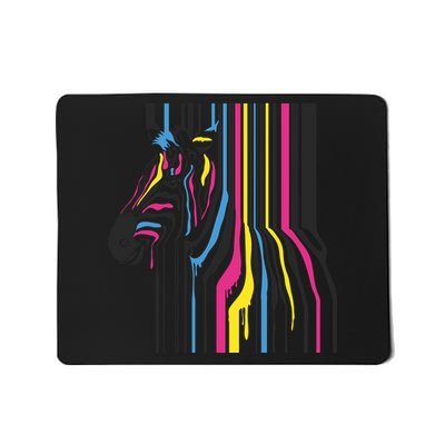 Modern Abstract Zebra Mousepad
