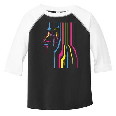 Modern Abstract Zebra Toddler Fine Jersey T-Shirt