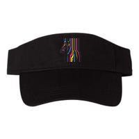 Modern Abstract Zebra Visor