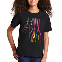 Modern Abstract Zebra Kids T-Shirt