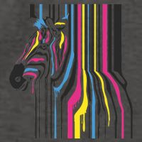 Modern Abstract Zebra Vector Backpack