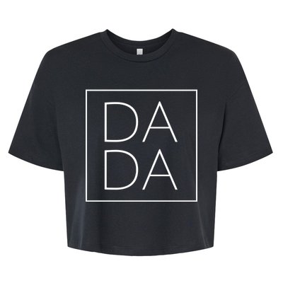 Modern Dada Fathers Day Bella+Canvas Jersey Crop Tee