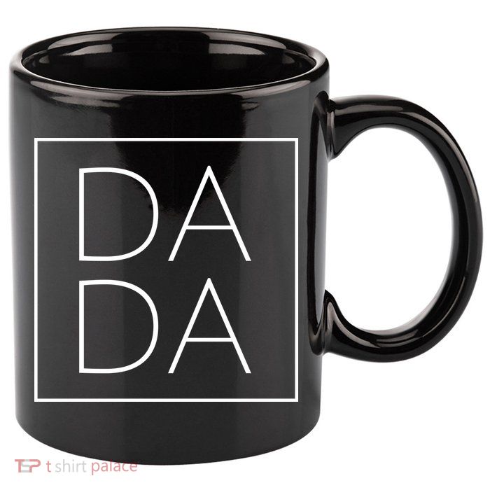 Modern Dada Fathers Day 11oz C Handle Ceramic Mug
