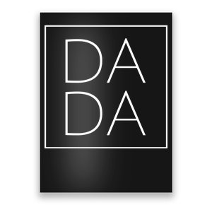 Modern Dada Fathers Day Poster