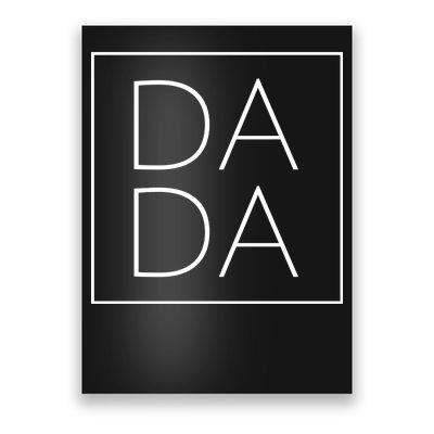 Modern Dada Fathers Day Poster