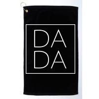 Modern Dada Fathers Day Golf Towel