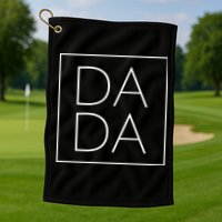 Modern Dada Fathers Day Golf Towel