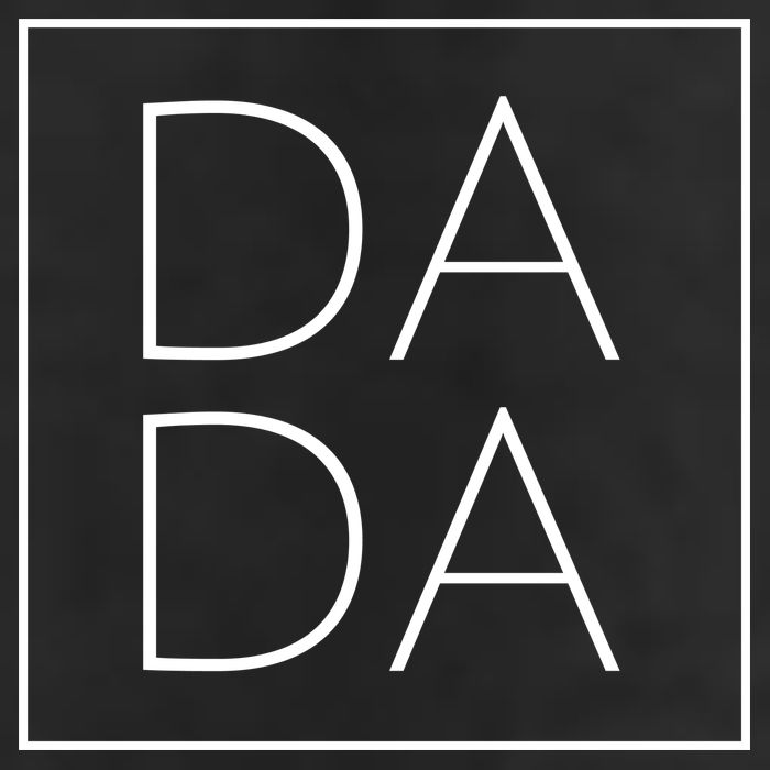 Modern Dada Fathers Day Golf Towel