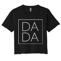 Modern Dada Fathers Day Women's Crop Top Tee