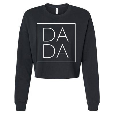 Modern Dada Fathers Day Cropped Pullover Crew