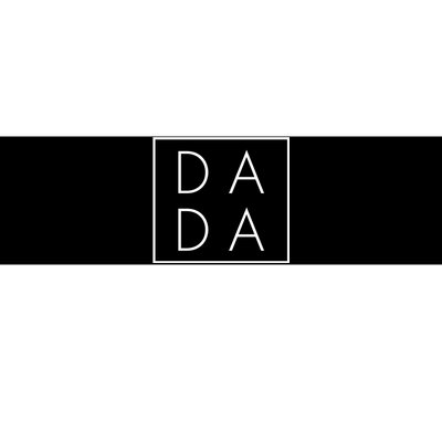 Modern DADA Logo Dada Father Bumper Sticker