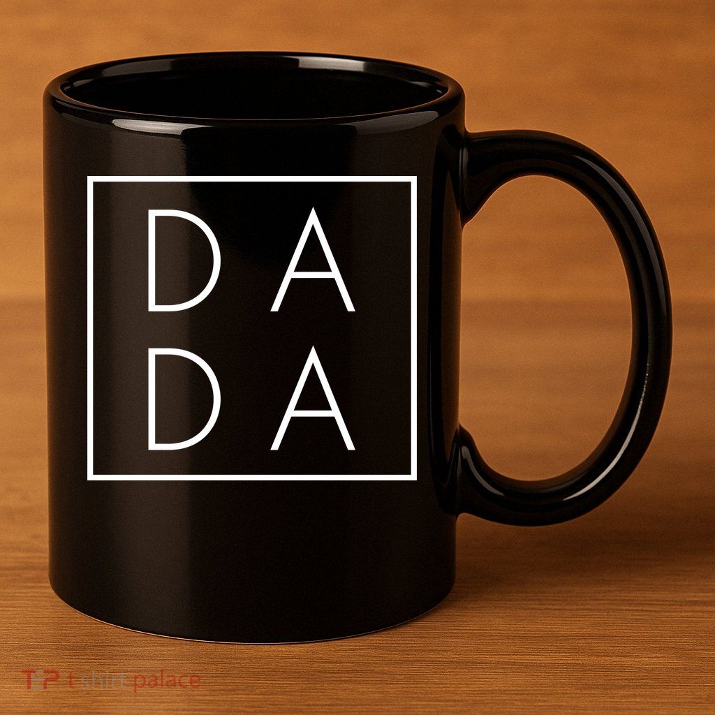 Modern DADA Logo Dada Father 11oz C Handle Ceramic Mug