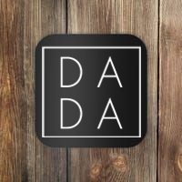 Modern DADA Logo Dada Father Coaster