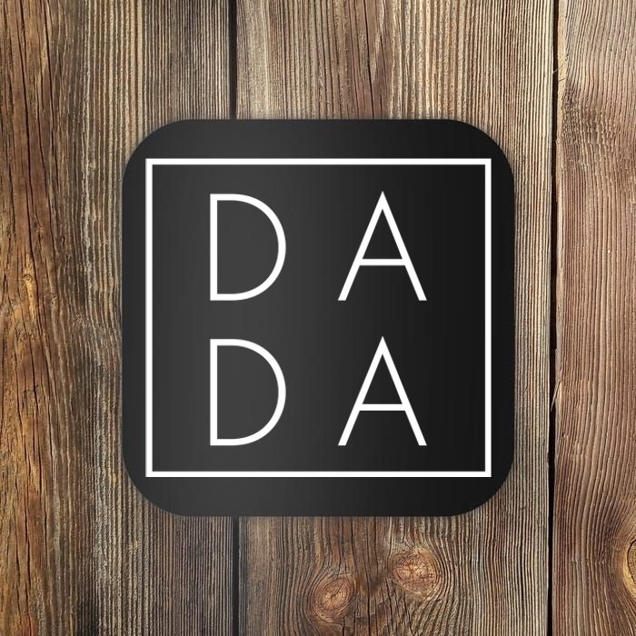 Modern DADA Logo Dada Father Coaster