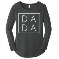 Modern DADA Logo Dada Father Women's Perfect Tri Tunic Long Sleeve Shirt