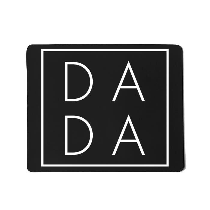 Modern DADA Logo Dada Father Mousepad