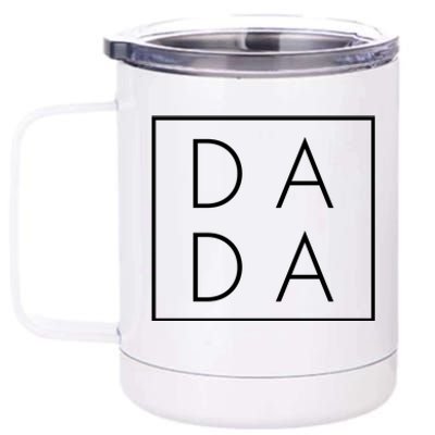 Modern DADA Logo Dada Father 12 oz Stainless Steel Tumbler Cup