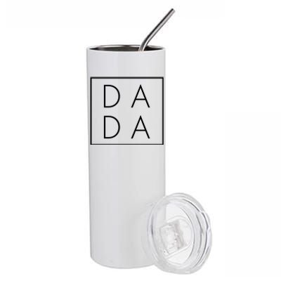 Modern DADA Logo Dada Father Stainless Steel Tumbler