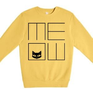 Modern Meow  Premium Crewneck Sweatshirt