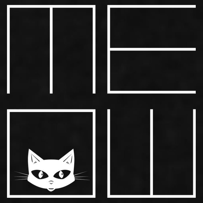 Modern Meow  Ladies PosiCharge Tri-Blend Wicking Tank