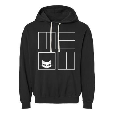 Modern Meow  Garment-Dyed Fleece Hoodie