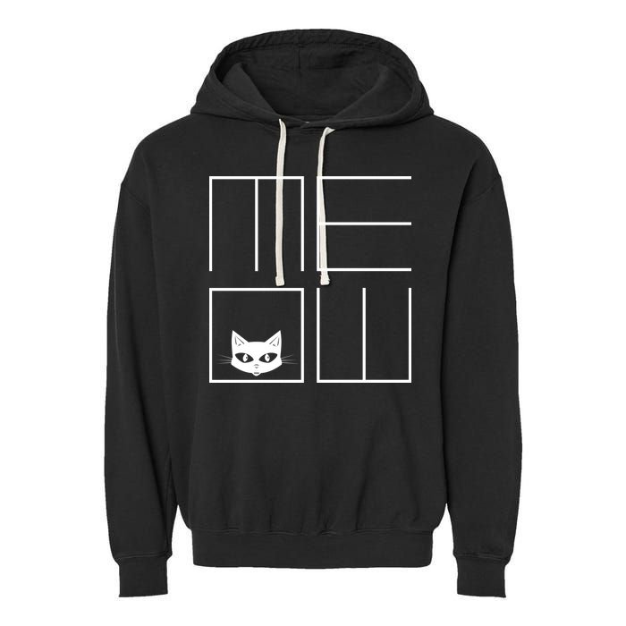 Modern Meow  Garment-Dyed Fleece Hoodie