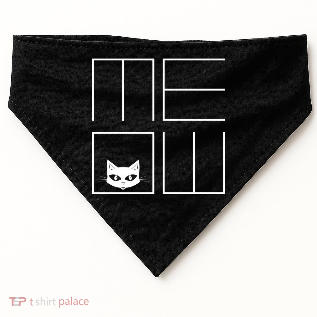 Modern Meow  USA-Made Doggie Bandana