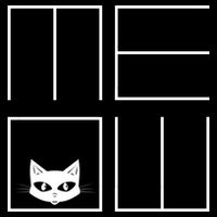 Modern Meow  Apron