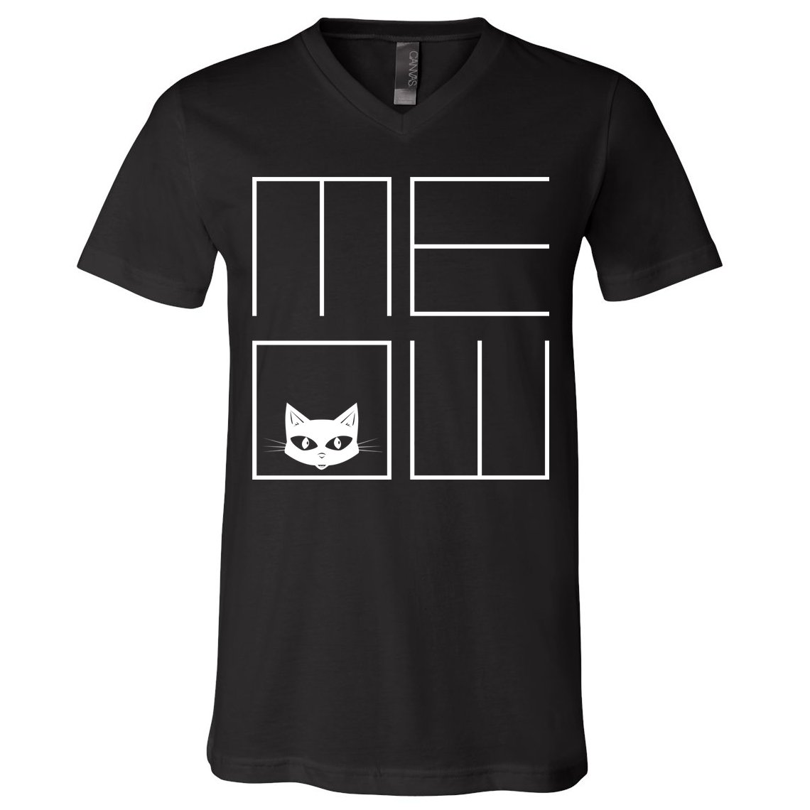 Modern Meow  V-Neck T-Shirt
