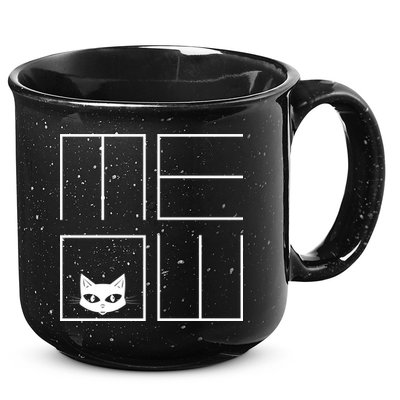 Modern Meow  15oz Campfire Ceramic Mug